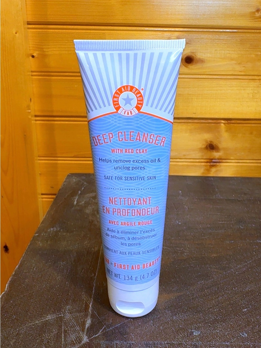 First Aid Beauty Deep Cleanser Red Clay 4.7 oz NEW SEALED Discontinued
